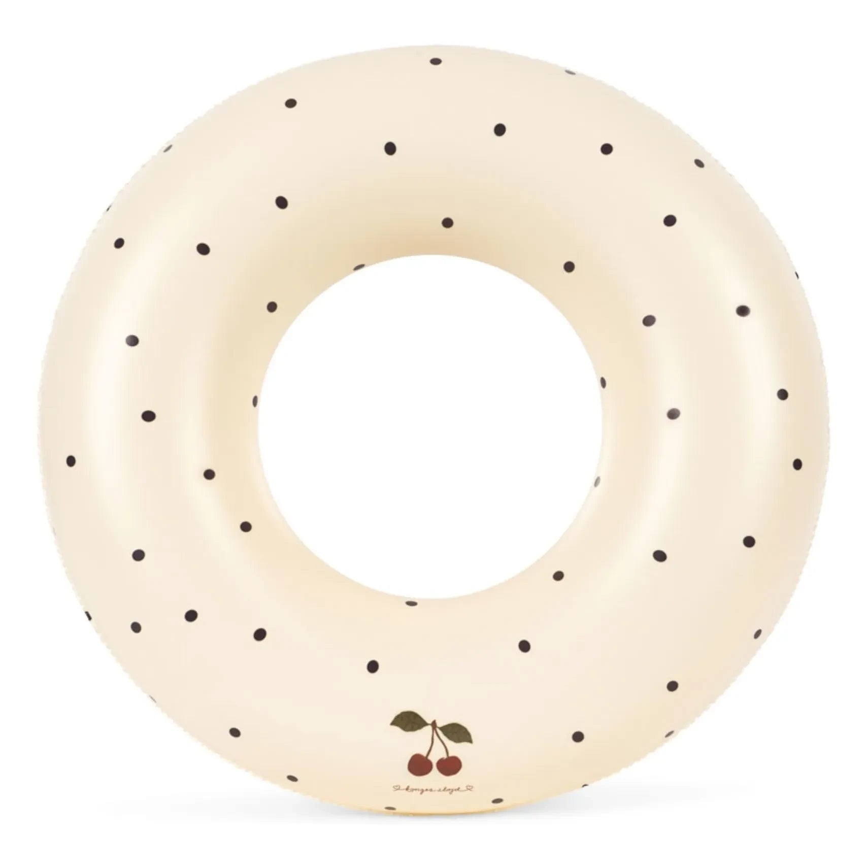 Konges Sløjd - Navy Dots inflatable buoy | Beige