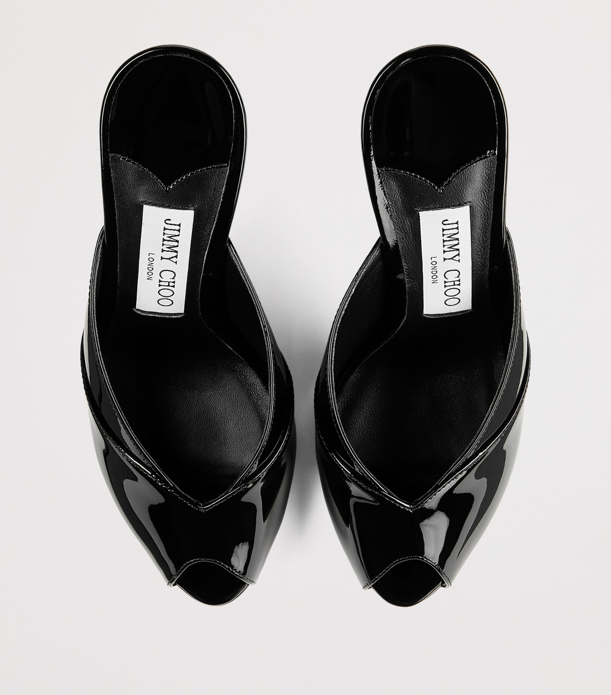 Brigitte 100 Patent Leather Mules
