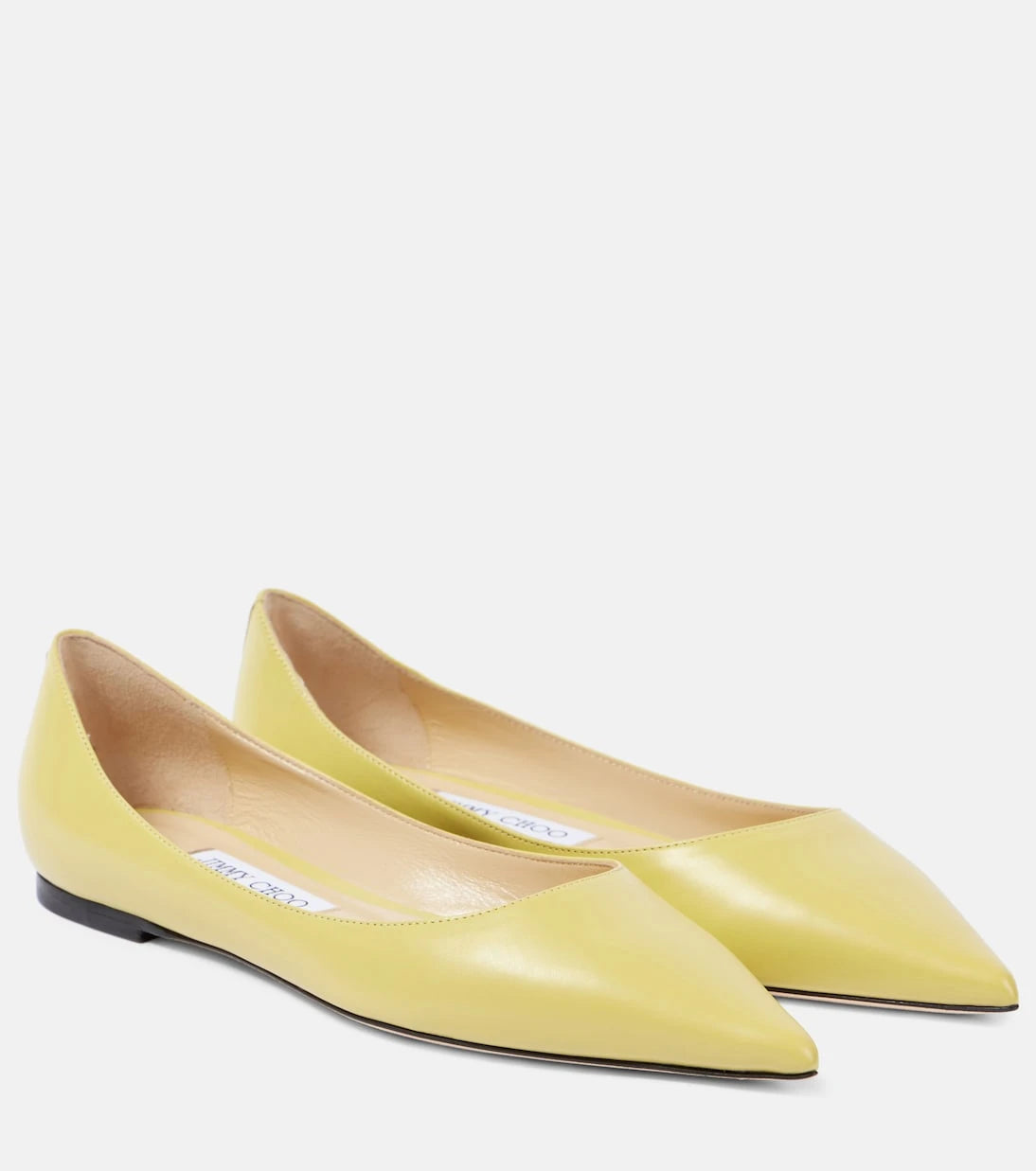 Jimmy Choo - Love leather ballet flats