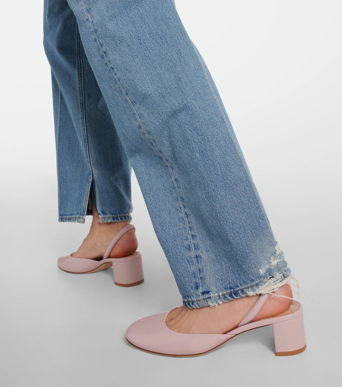 Gianvito Rossi - Tivoli leather mules