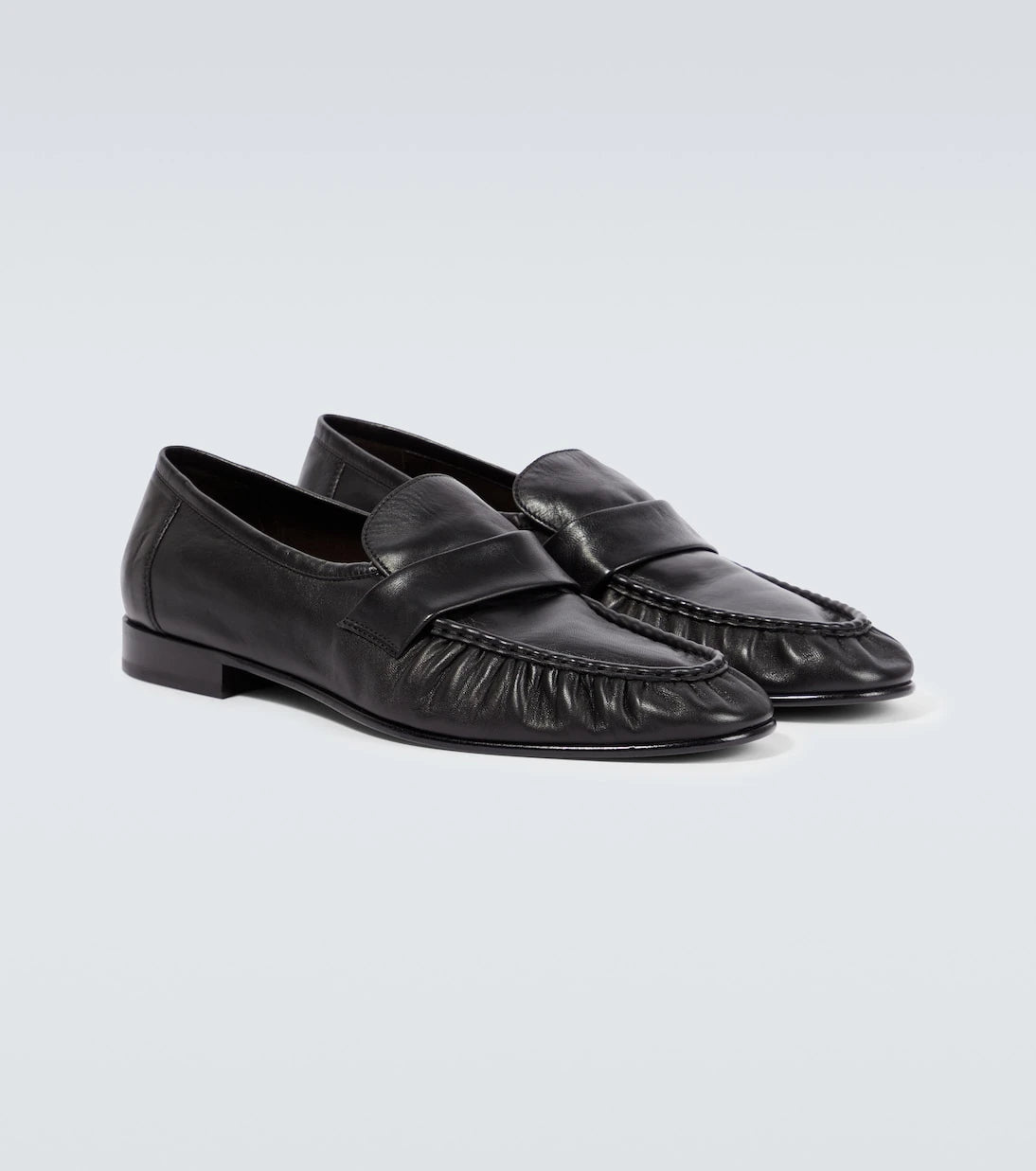 The Row - Soft leather loafers