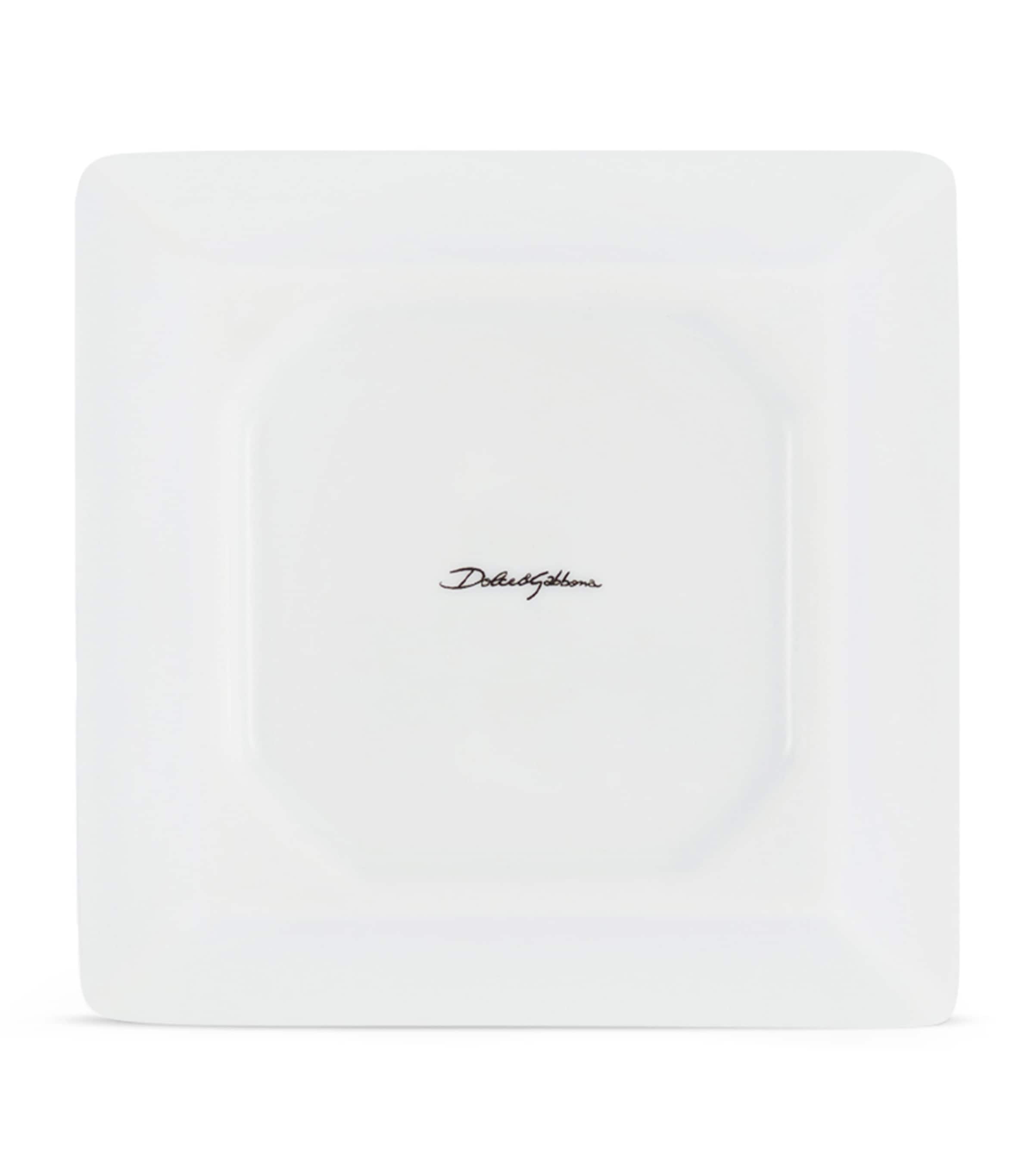 Dolce & Gabbana Casa Porcelain Leopard Ashtray