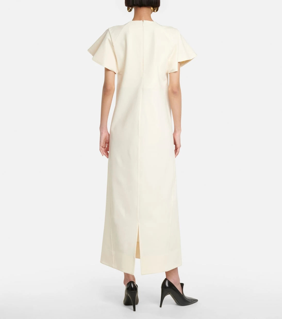 Jil Sander - Stretch-crêpe maxi dress