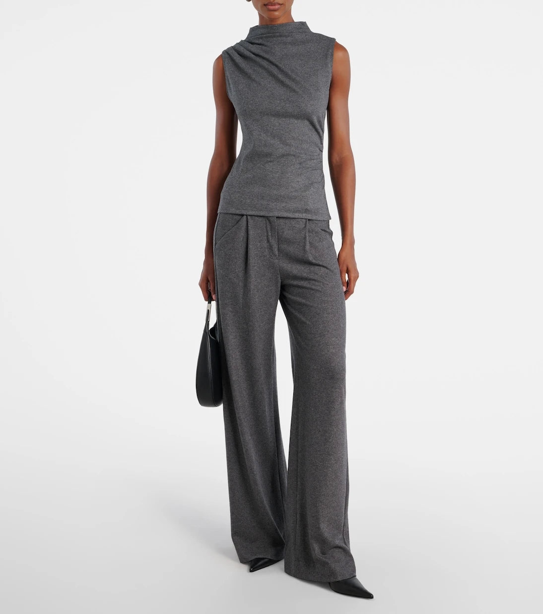 Veronica Beard - Mid-rise wide-leg pants