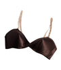 Brown Satin Bra