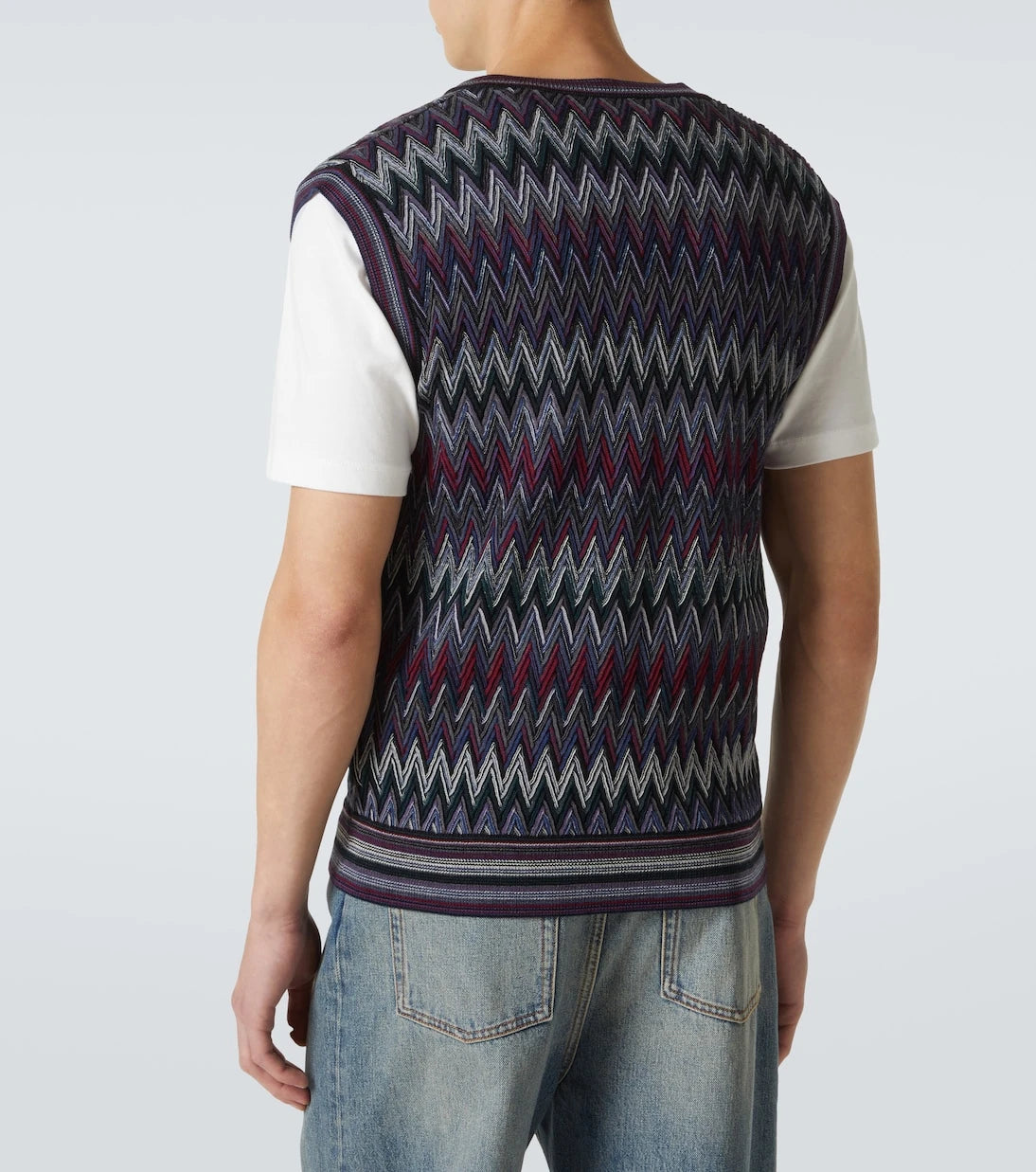 Missoni - Zigzag wool sweater vest