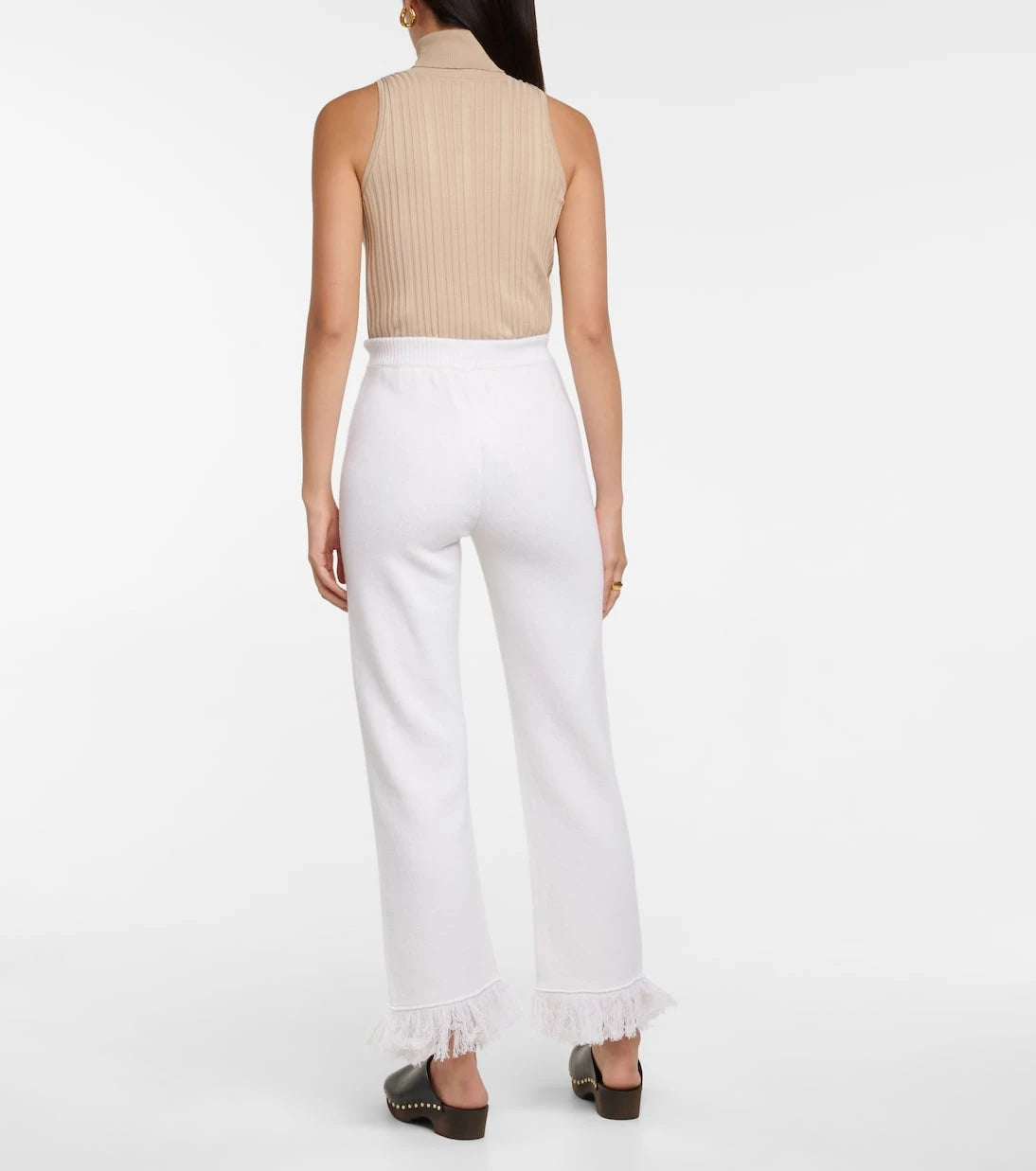 Alanui - Cordillera fringed virgin wool pants