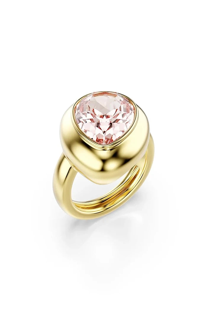 Swarovski kadın yüzük altın kaplama model kristal Swarovski GEMA
