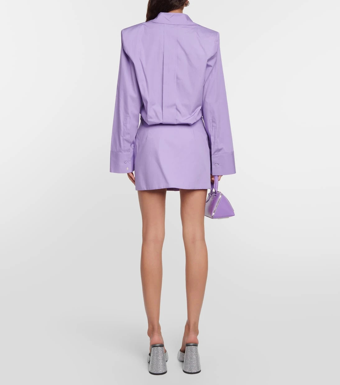 The Attico - Margot cotton minidress