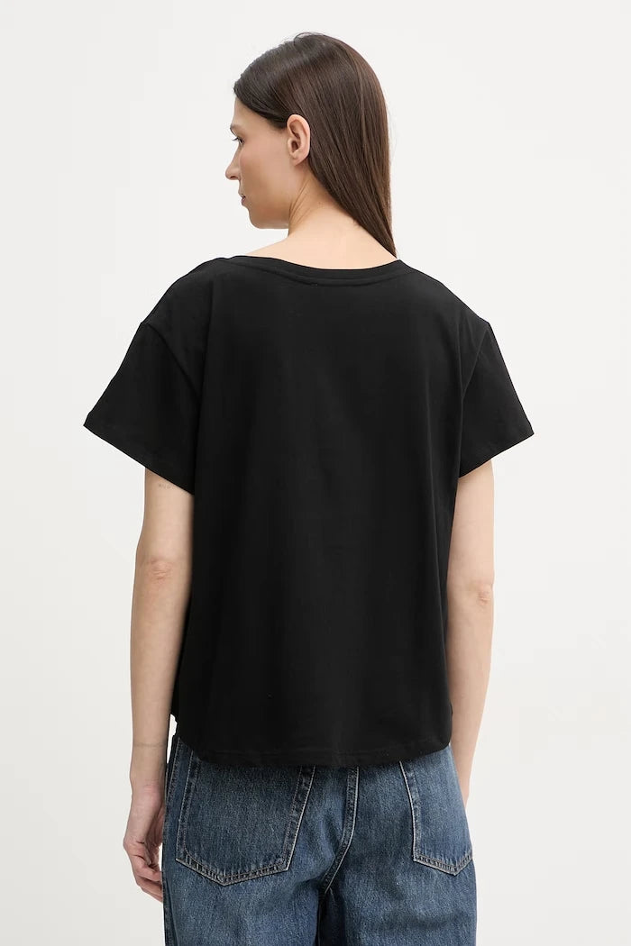 United Colors of Benetton тениска basic дамска от памук