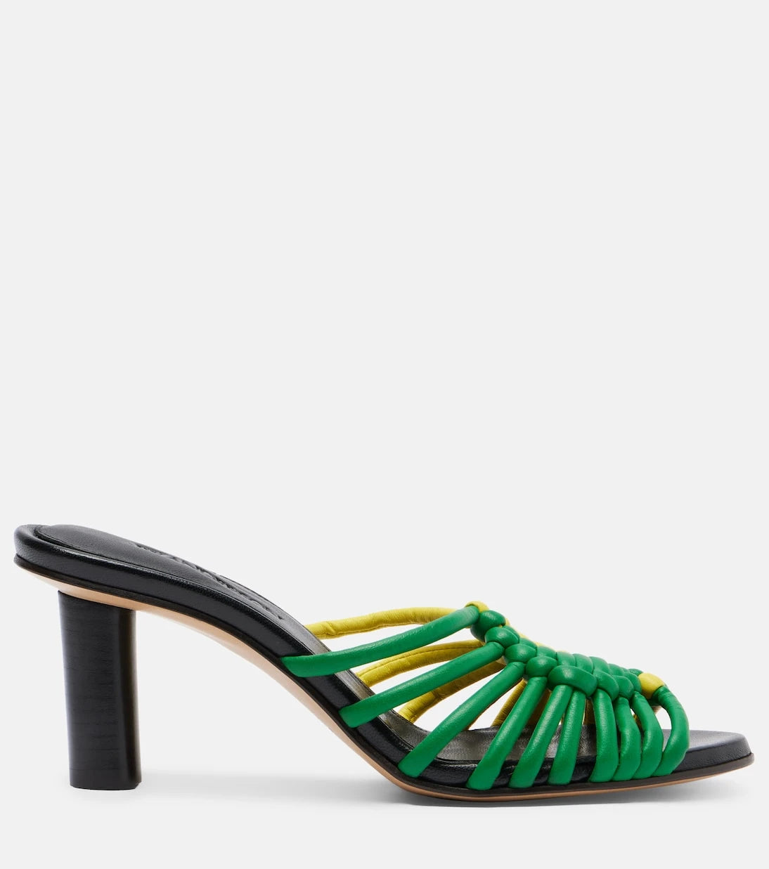 JW Anderson - Plot woven leather mules
