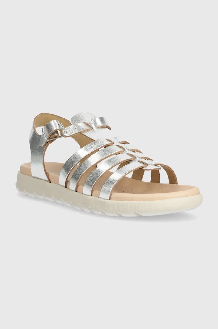 Детски сандали от кожа Geox SANDAL SOLEIMA
