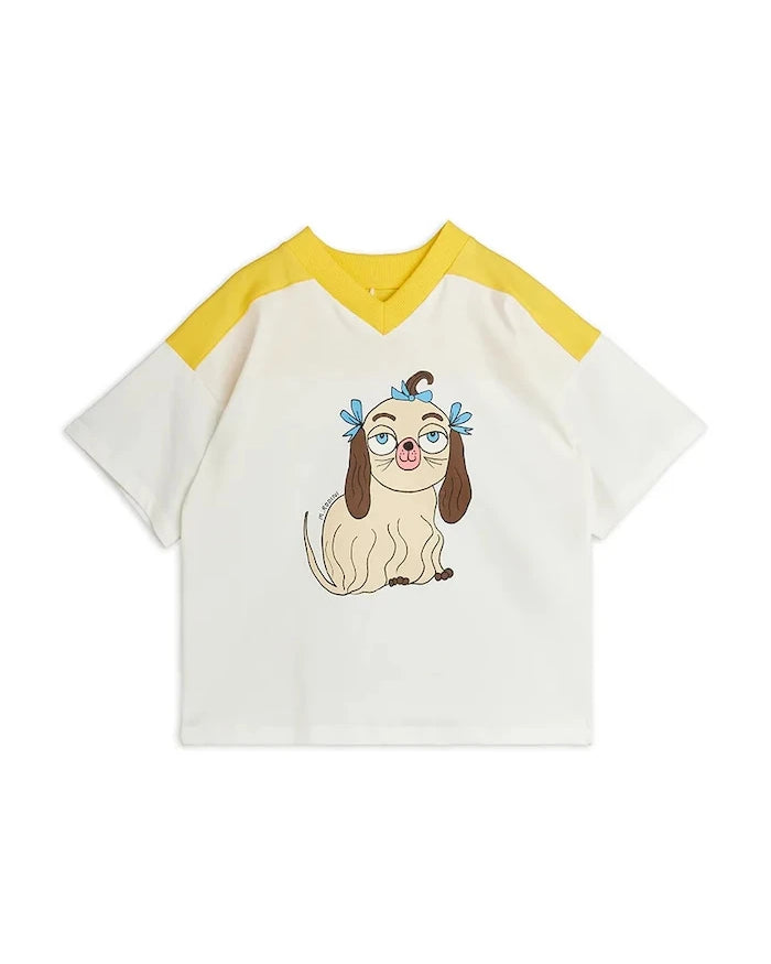 Mini Rodini çocuklar için pamuklu Dog tişört