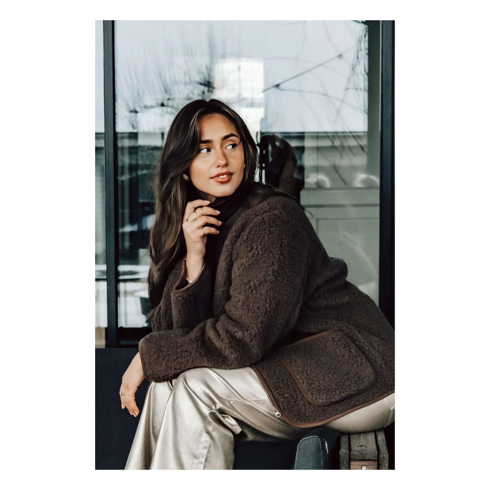 Alwero - Koru Jacket - Adult Collection | Chocolate