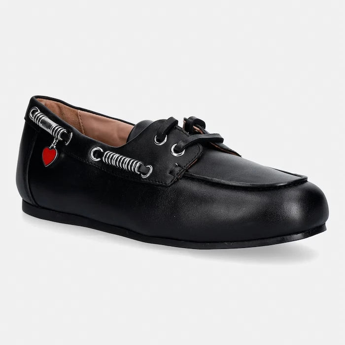 Кожени мокасини Love Moschino