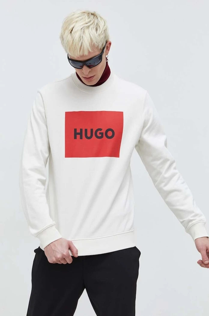 HUGO Pamuklu Sweatshirt