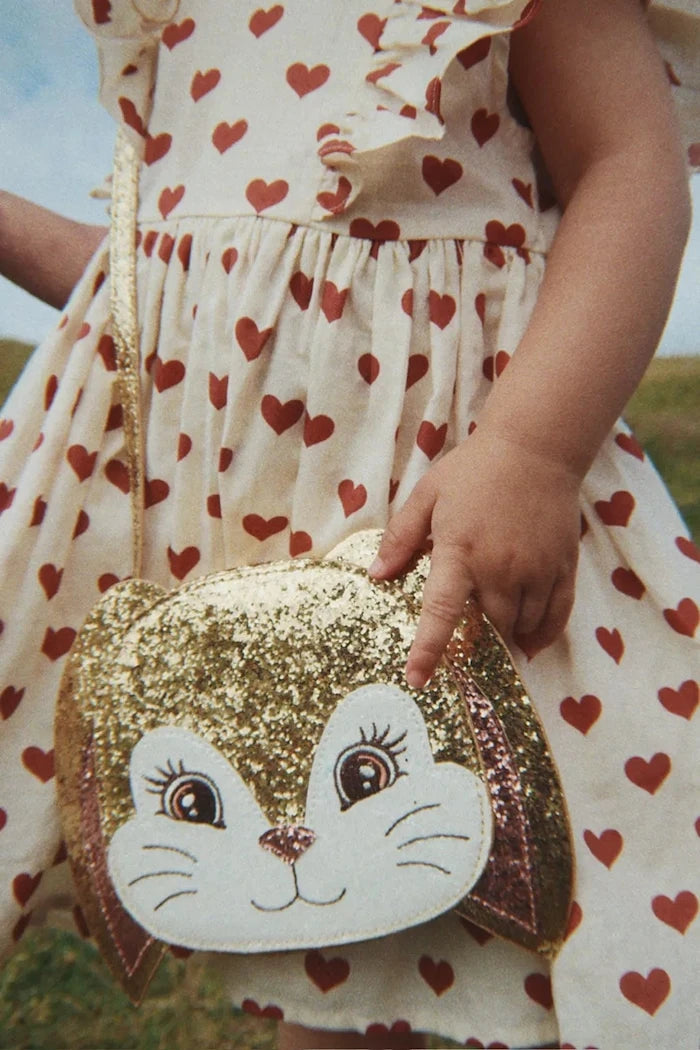 Konges Sløjd çocuklar için crossbody çanta TUT BUNNY SHOULDER BAG