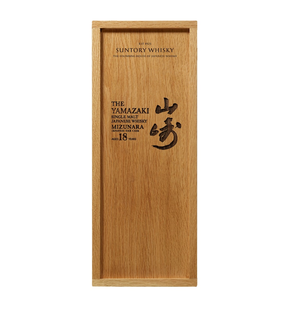 18-Year-Old Yamazaki Mizunara Single Malt Whisky (70cl)