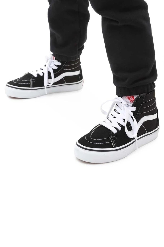 Детски високи кецове Vans UY SK8 Hi BLACK/TRUE WHIT