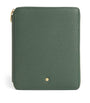 Leather Writing Folder GREEN