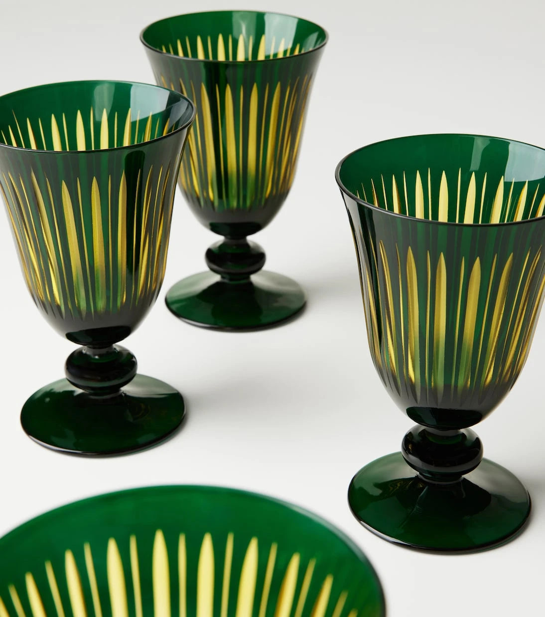 L'Objet - Prism set of 4 wine glasses