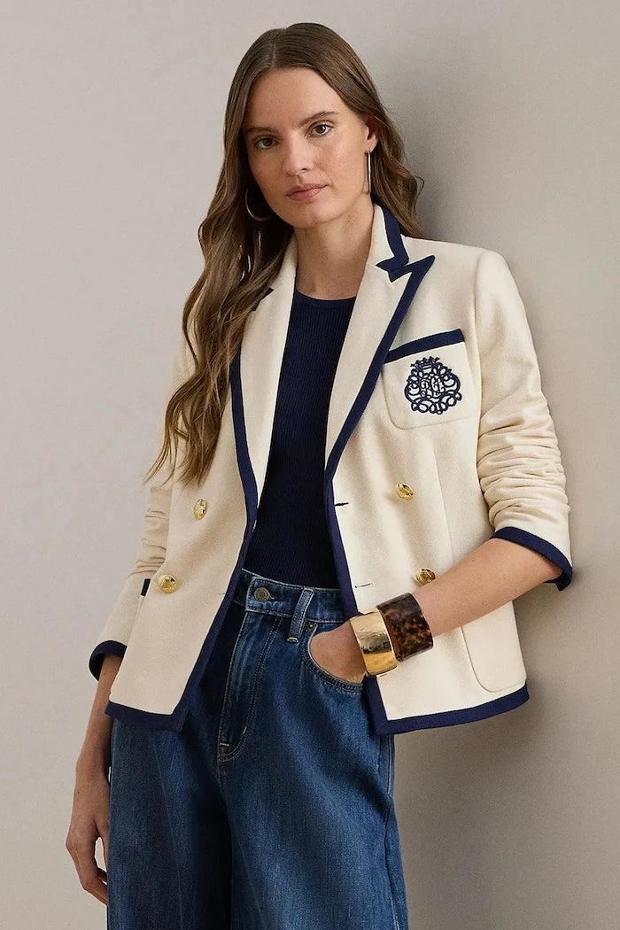 Lauren Ralph Lauren сако дамско от памук