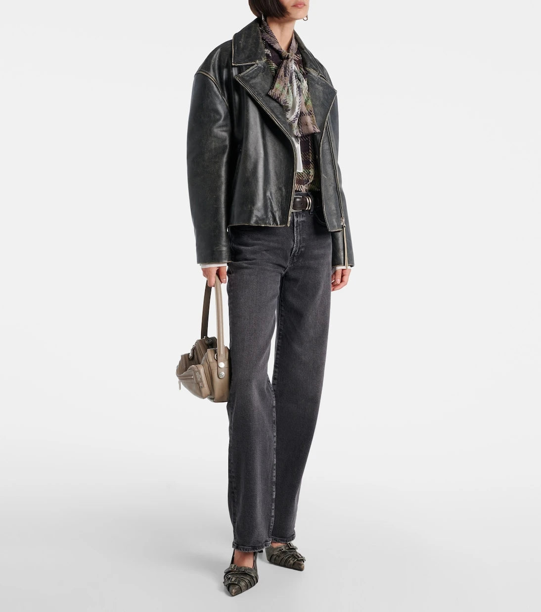 Agolde - Harper mid-rise straight jeans