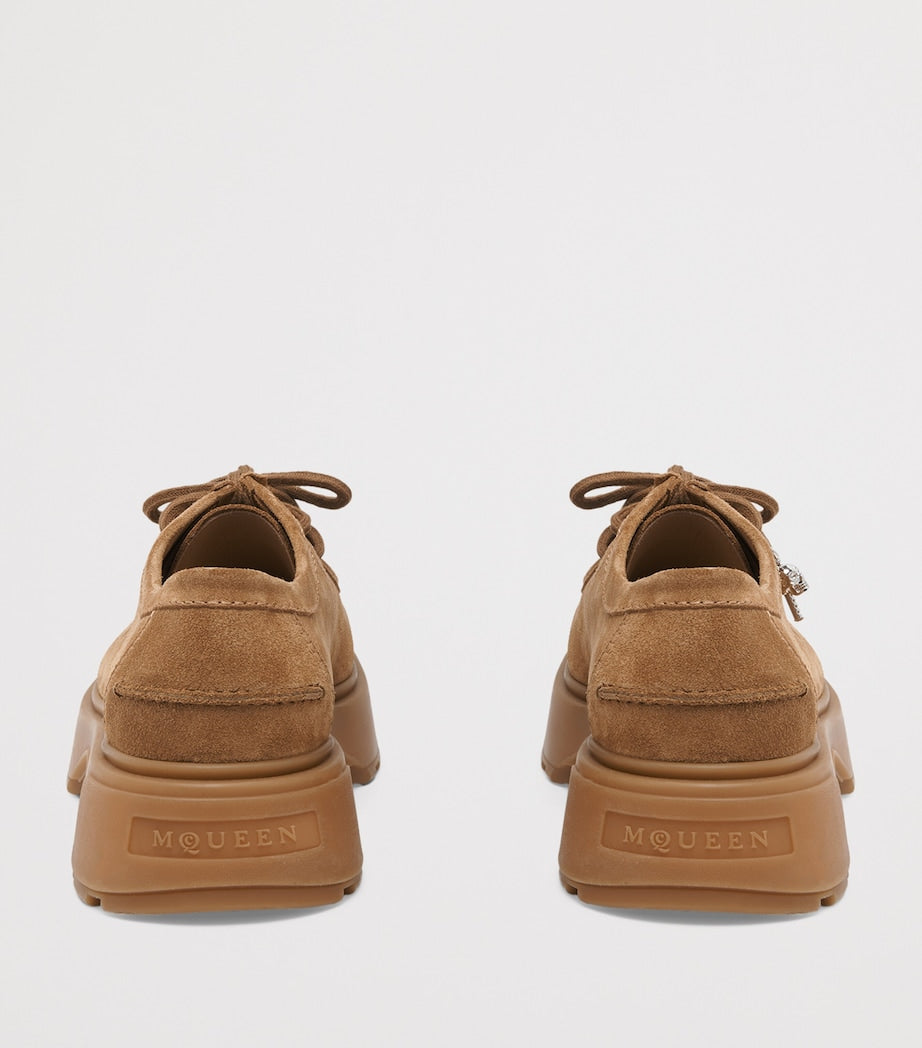 Suede Rover Derby Shoes
