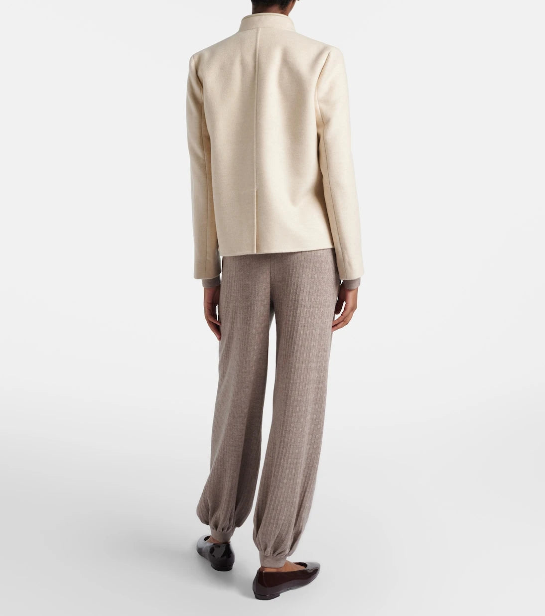 Loro Piana - Cashmere and silk tapered pants