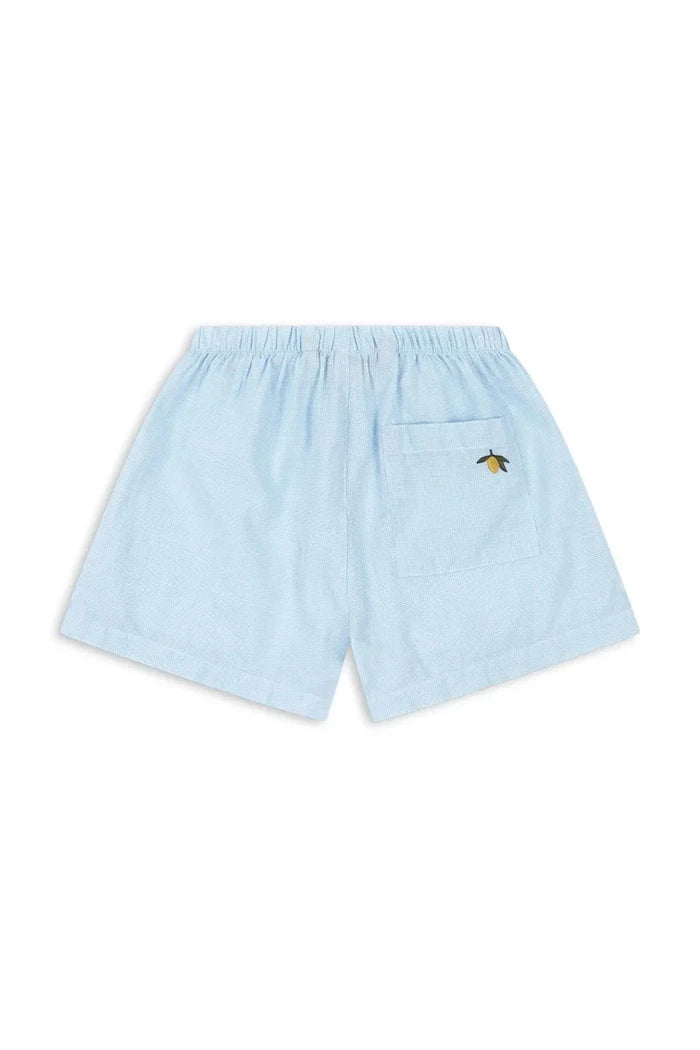 Konges Sløjd çocuklar için pamuk kısa şort FRAN SHORTS GOTS
