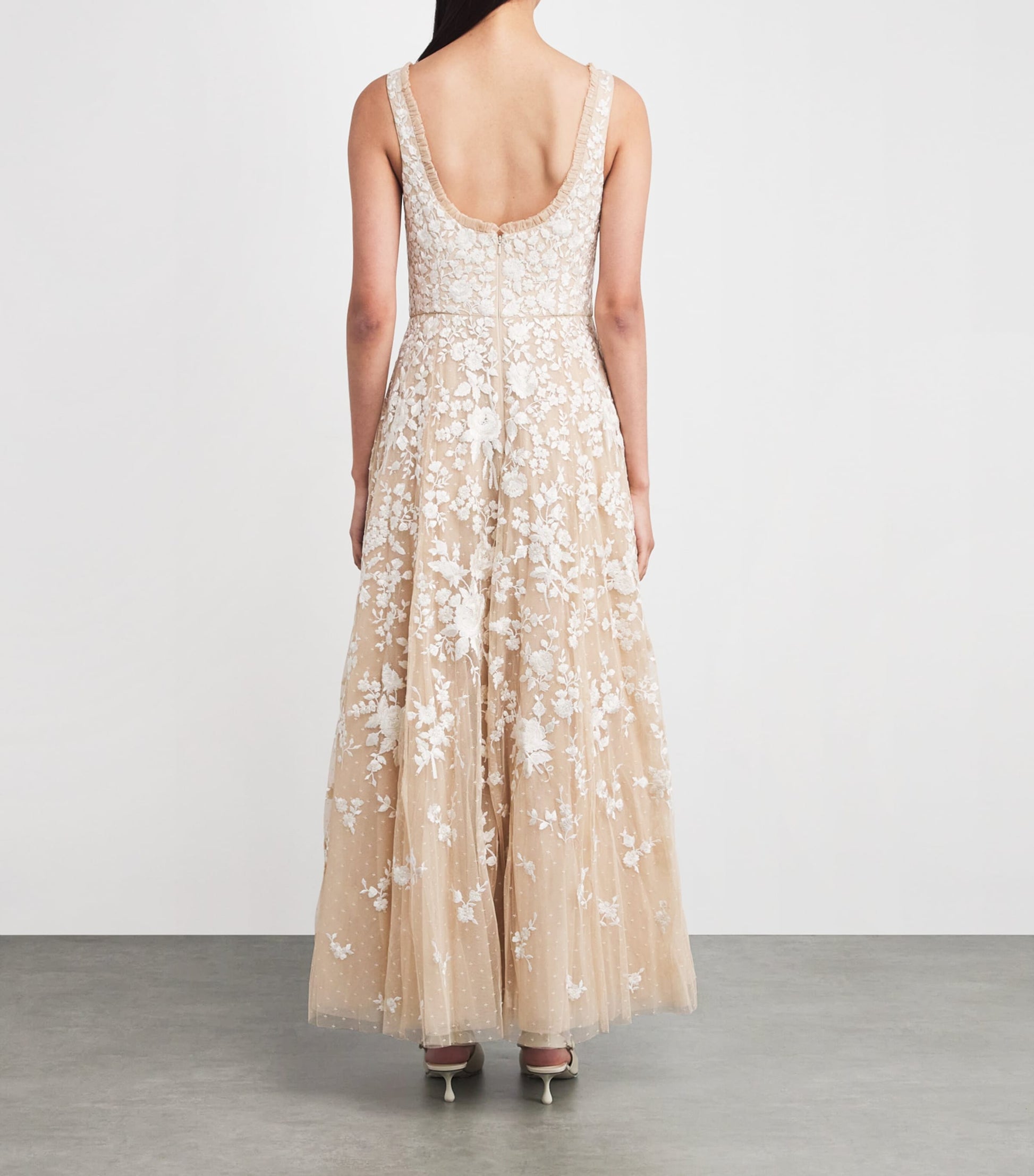 Needle & Thread Scoop-Neck Rosa Maxi Dress