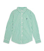 Ralph Lauren Kids Cotton Poplin Stripe Shirt (6-14 Years)