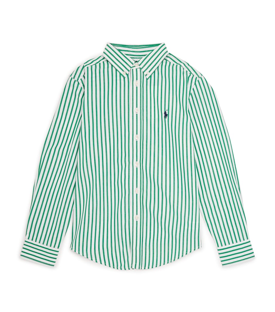 Ralph Lauren Kids Cotton Poplin Stripe Shirt (2-7 Years)