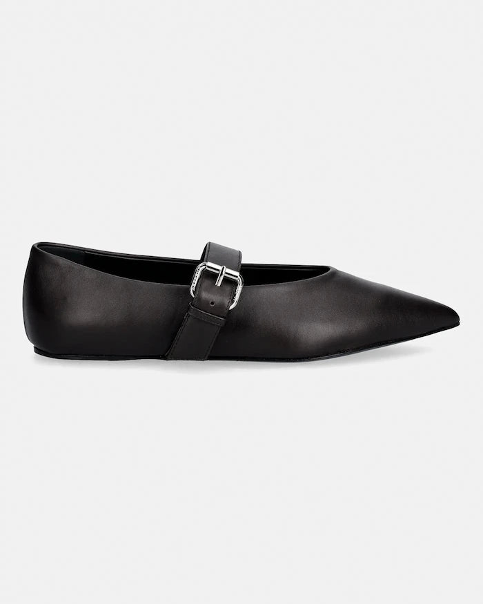 Кожени балеринки Weekend Max Mara Wkagel