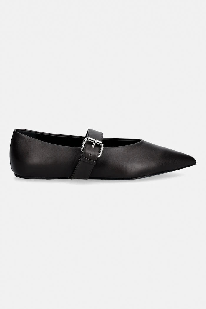 Кожени балеринки Weekend Max Mara Wkagel