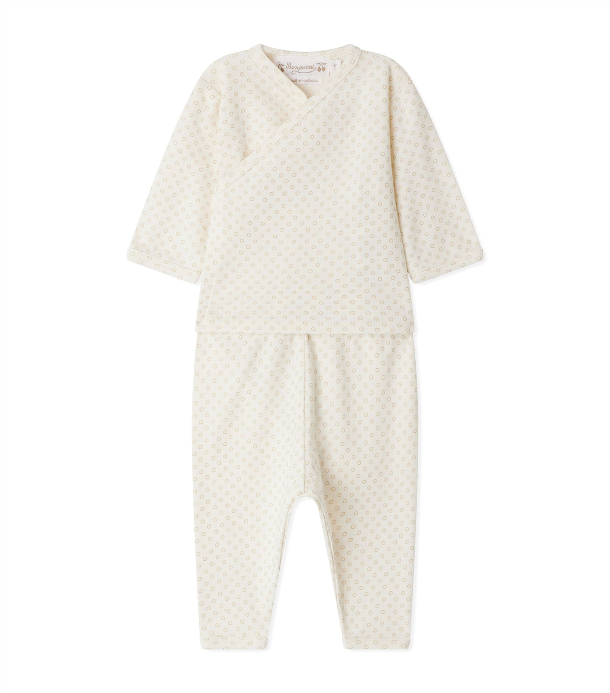 Organic Cotton Timao Crossover Top and Trousers Set (1-18 Months)
