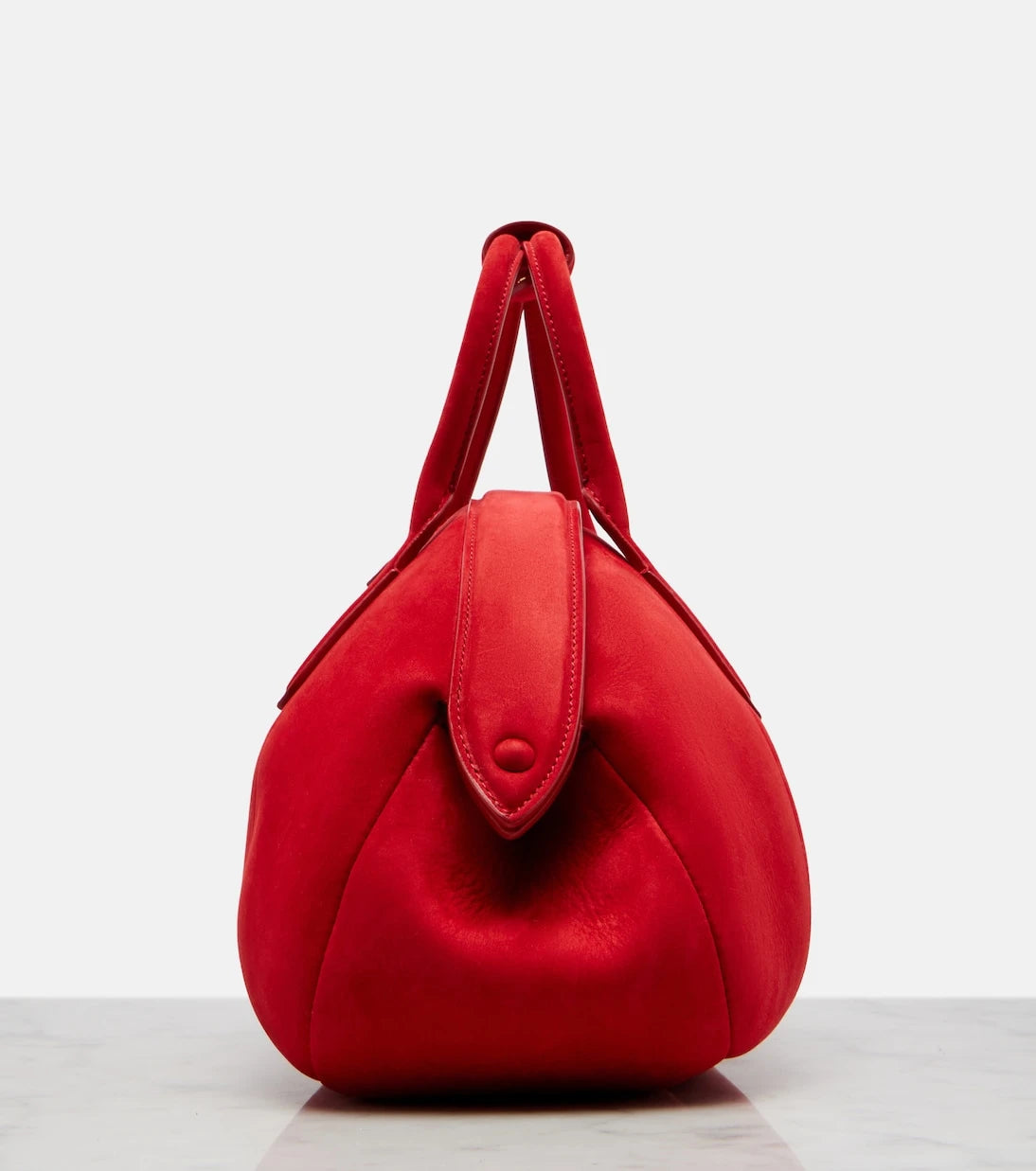Alaïa - Purse Small suede top-handle bag