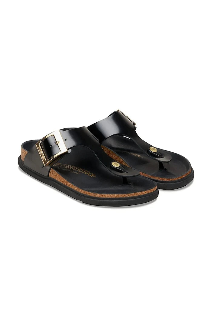 Кожени сандали Birkenstock Gizeh Droplet Buckle