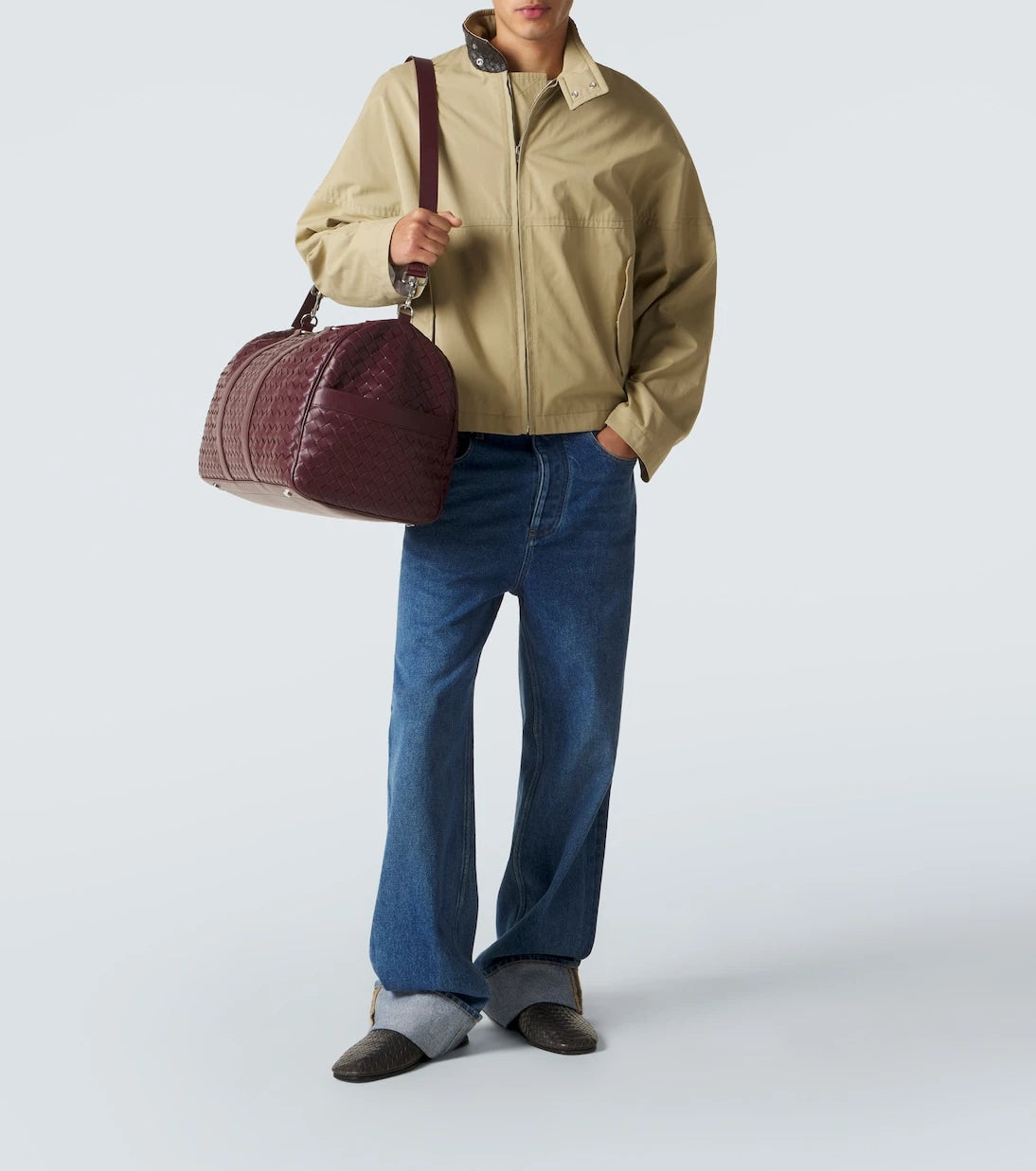 Bottega Veneta - Intrecciato leather duffel bag