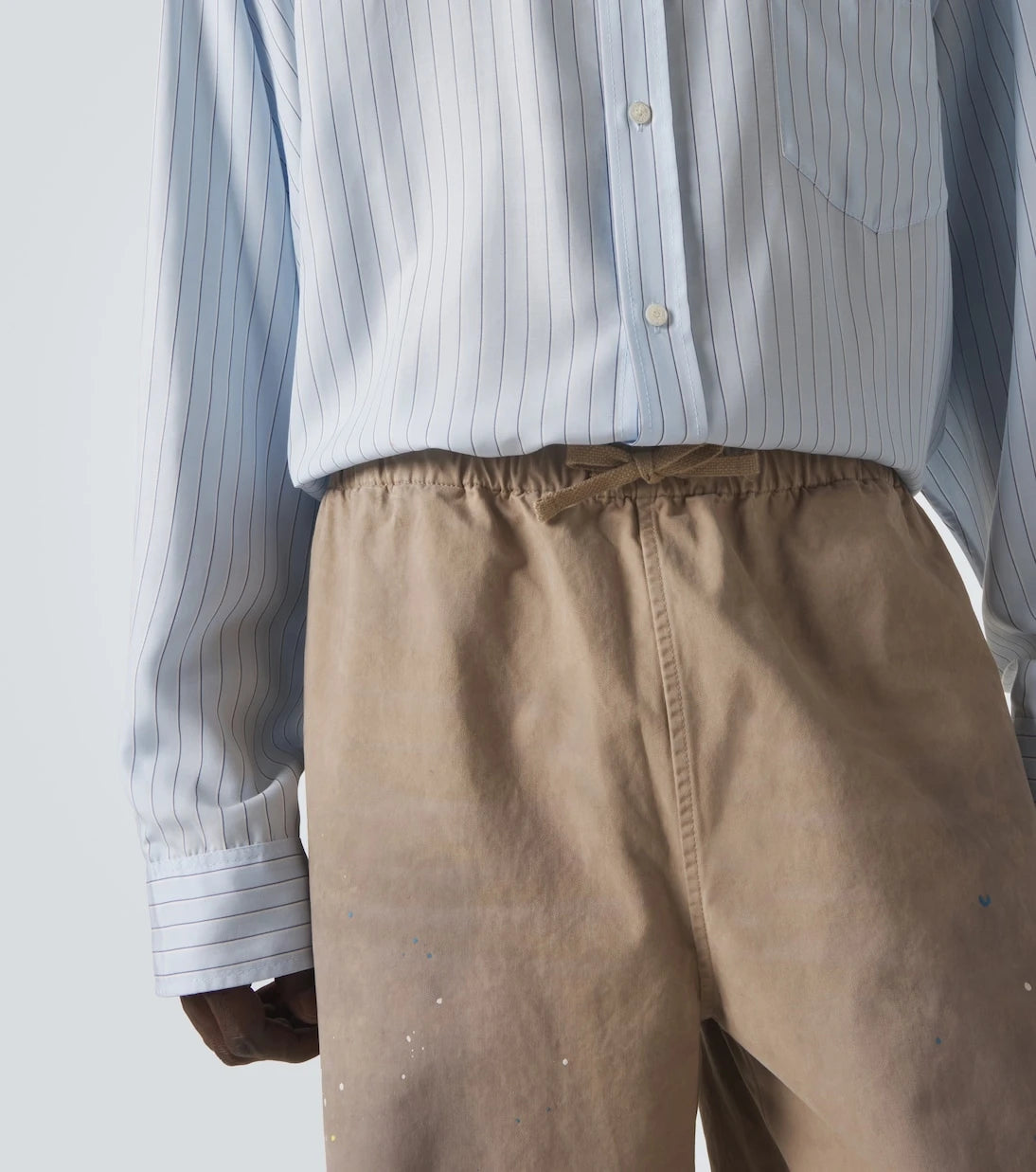 Acne Studios - Cotton twill wide-leg pants