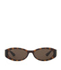 Brown Injected GG1660S Sunglasses