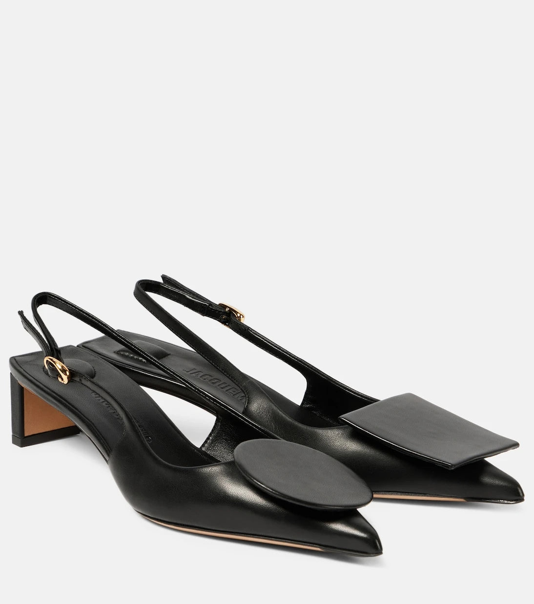 Jacquemus - Les Slingbacks Duelo leather pumps