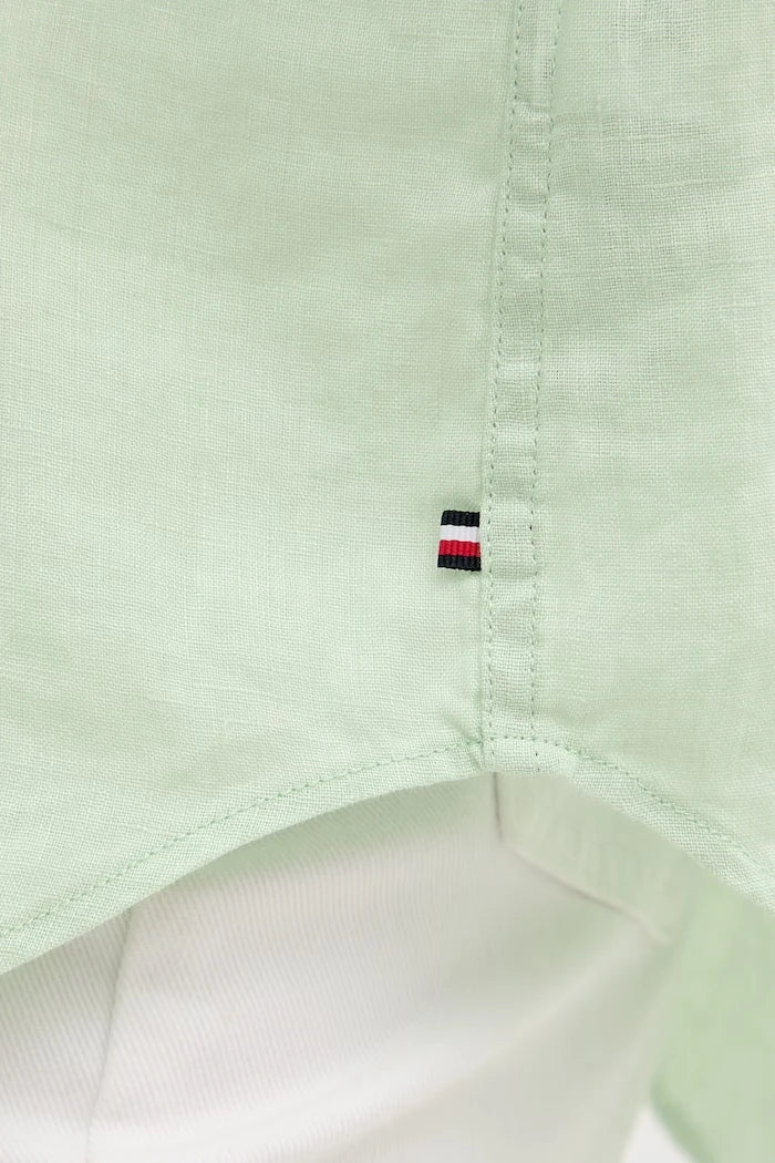Tommy Hilfiger Kadın Keten Gömlek