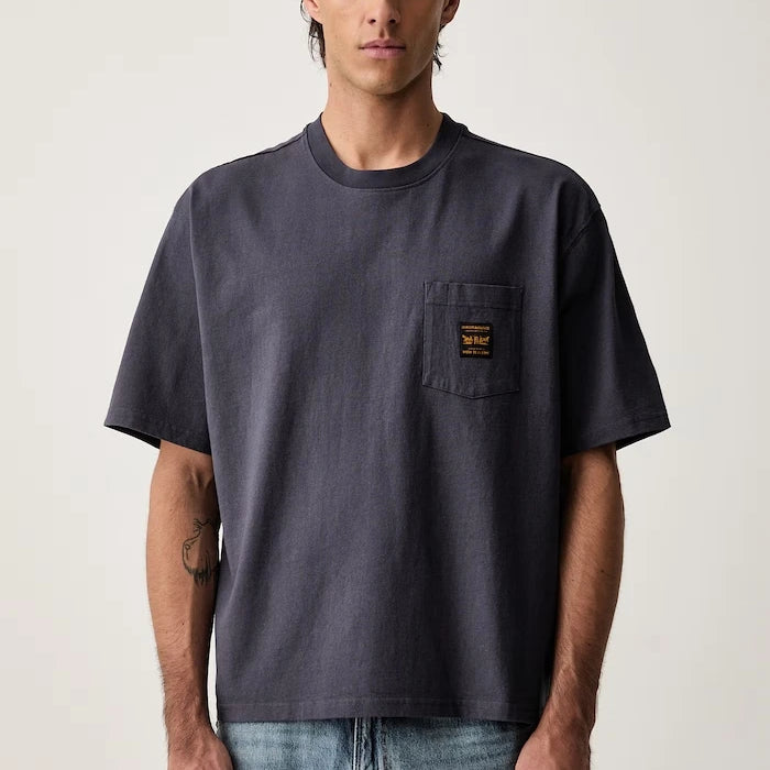 Levi's pamuklu erkek SS WORKWEAR PKT tişört