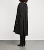 Toteme Black Gathered Parachute Coat