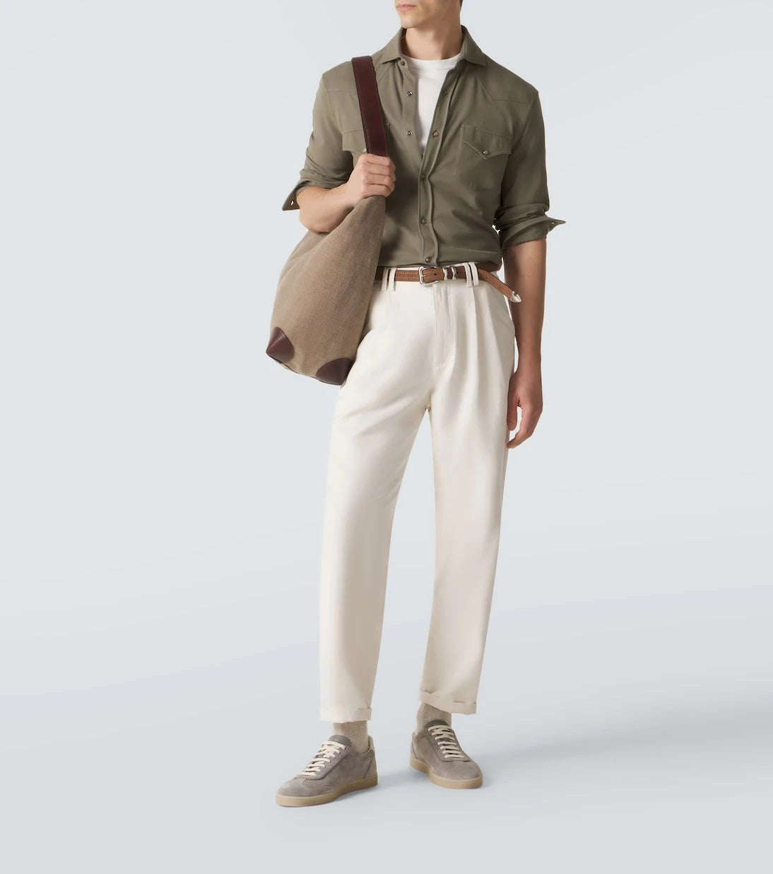 Brunello Cucinelli - Cotton overshirt