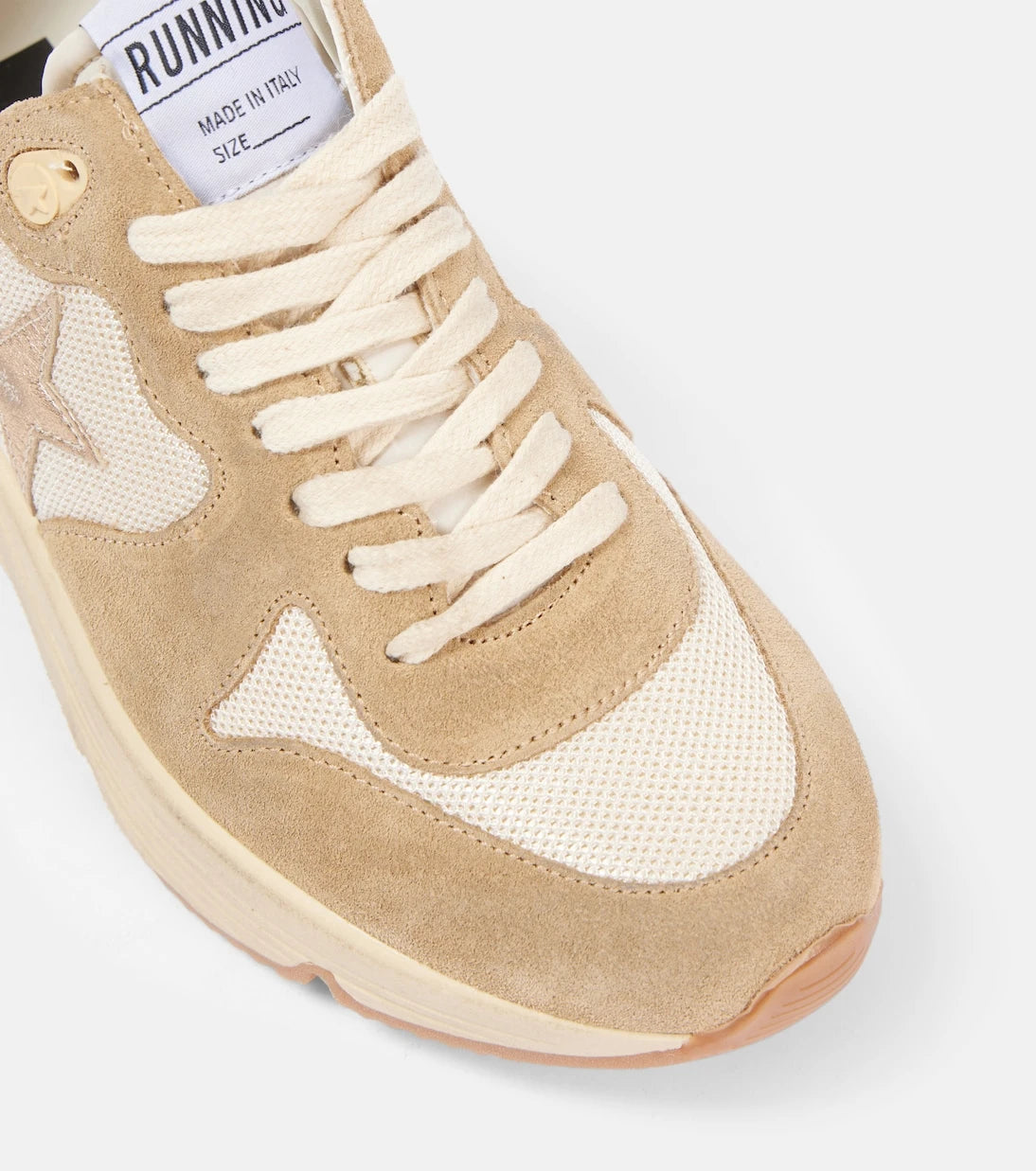 Golden Goose - أحذية سنيكرز Running Sole الجلدية