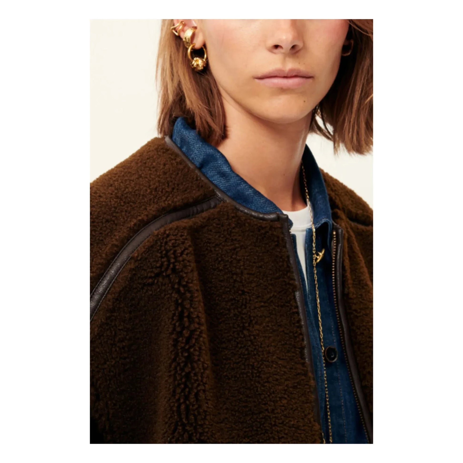 Sessùn - Mounty Sleeveless Jacket | Brown