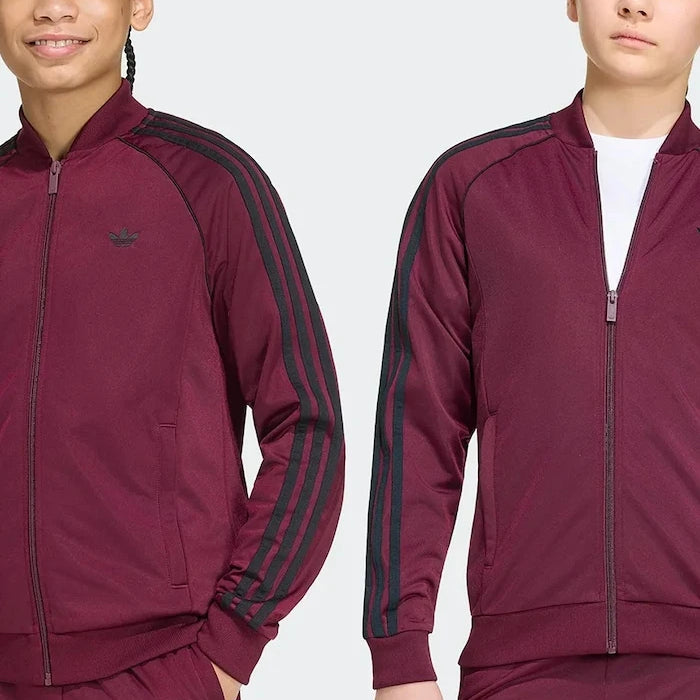 adidas Originals суичър с цип за деца