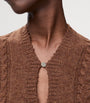 LOEWE Brown Wool Cable-Knit Sweater